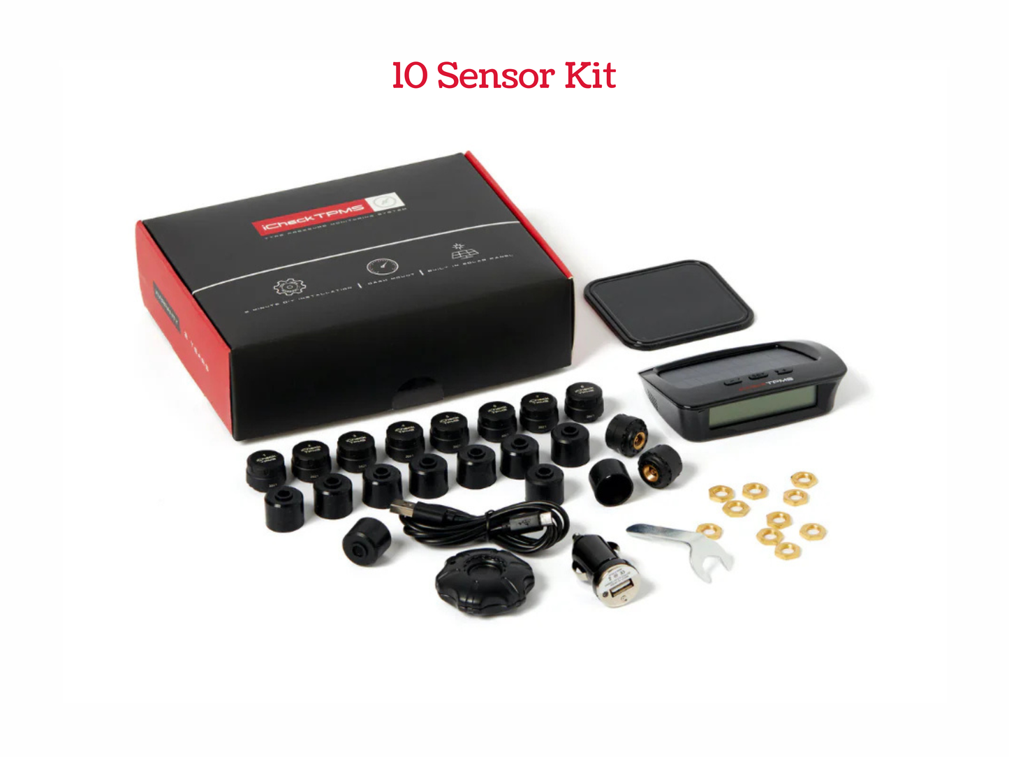 iCheck Tyre Pressure Monitoring System 10 Sensor Kit – IC010