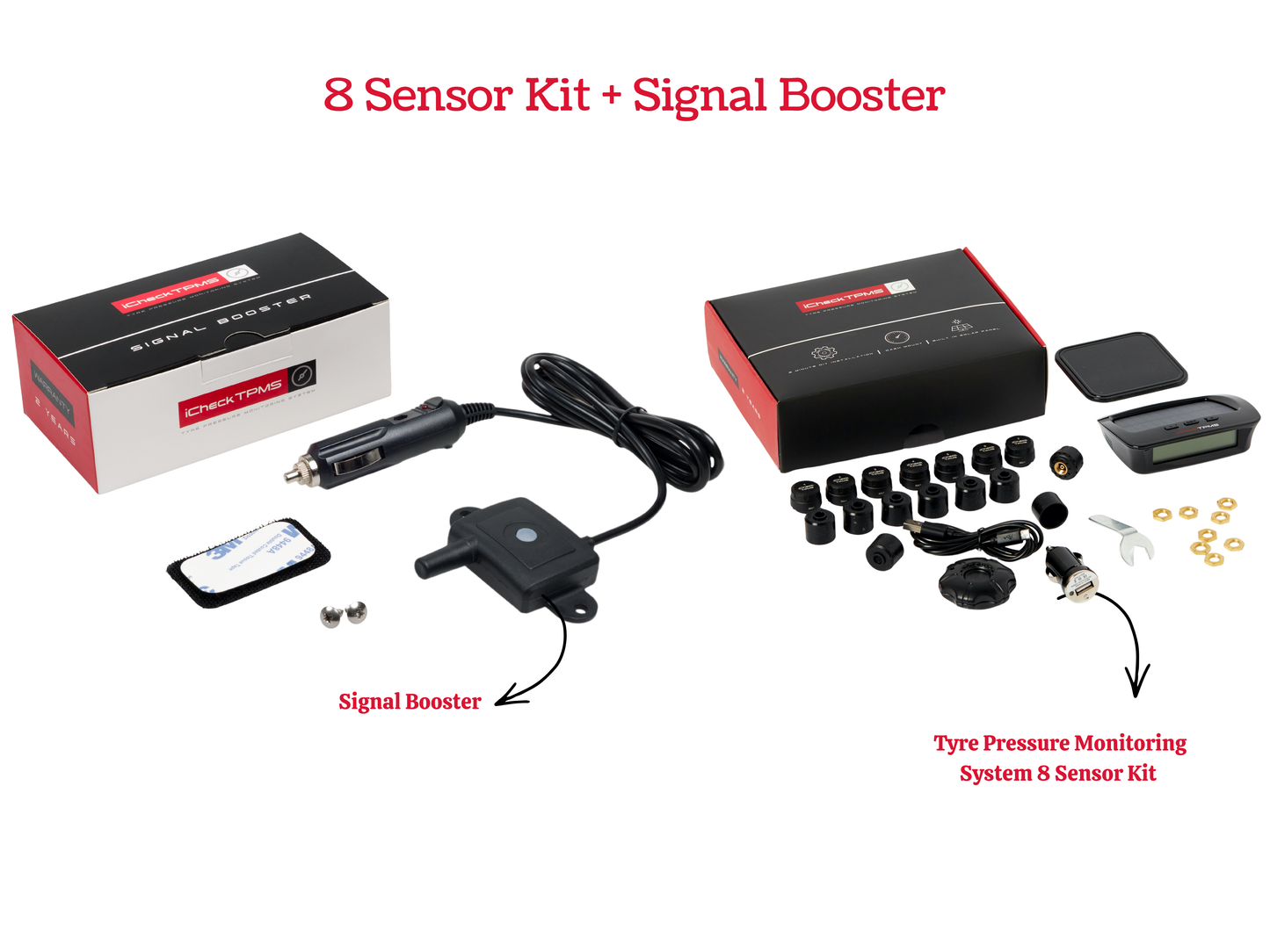 iCheckTPMS IC008 & Signal Booster