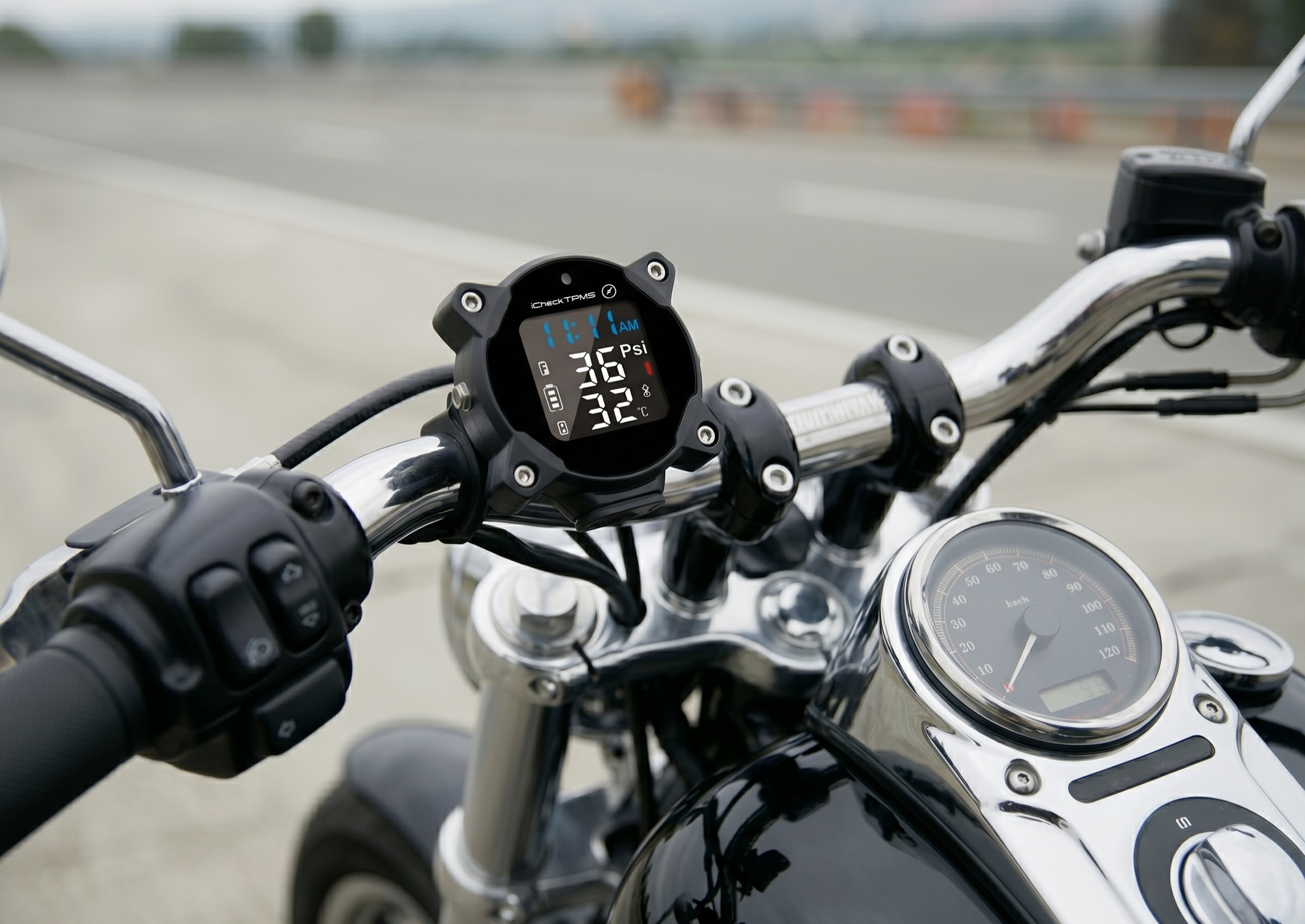 iCheck Motorcycle Tyre Pressure Monitoring System – ICMC2