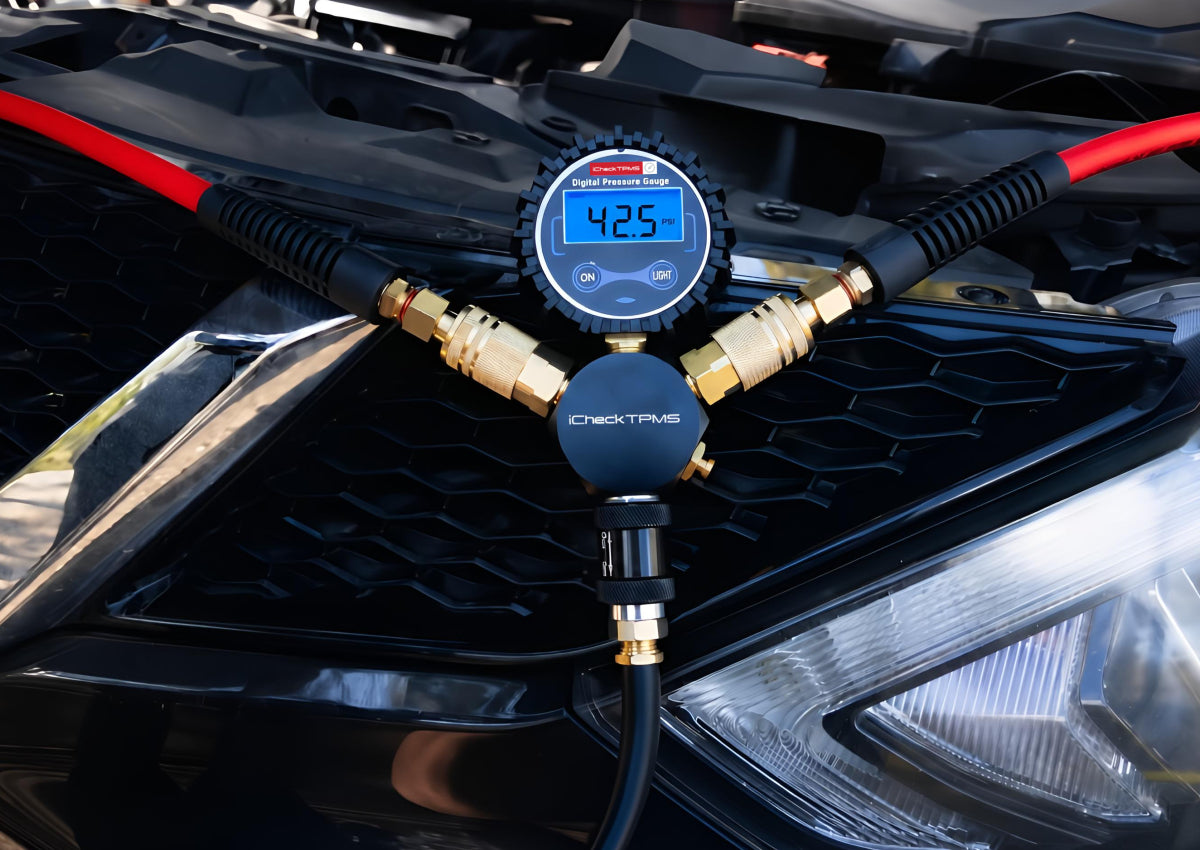 iCheckTPMS Twin Tyre Inflator/Deflator Kit MTDI2