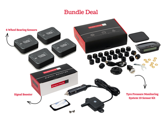 iCheckTPMS IC010, Signal Booster & Wheel Bearing Sensors Bundle Deal