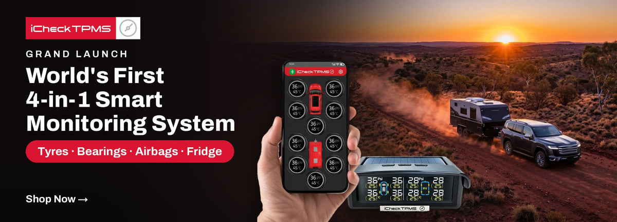iCheckTPMS Grand Launch: World's First 4-in-1 Smart Monitoring System for tyres, bearings, airbags and fridge