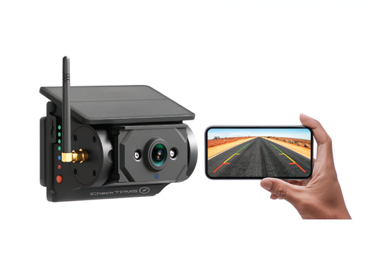 iCheck Pro Series Solar Wireless Reverse and RV Security Camera