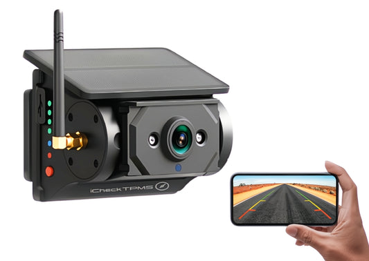 iCheck Pro Series Solar Wireless Reverse and RV Security Camera