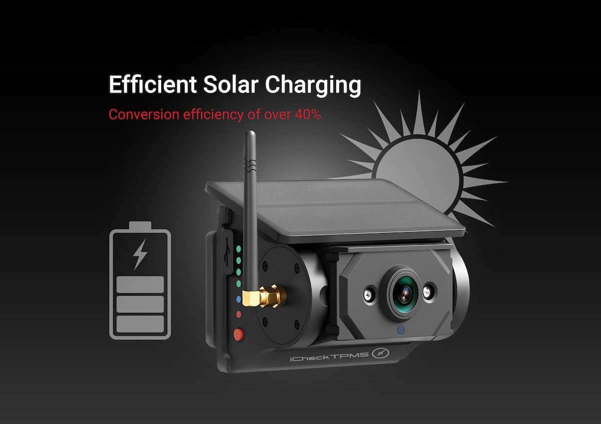 iCheck Pro Series Solar Wireless Reverse and RV Security Camera